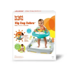 Bright Starts Zig Zag Zebra Walker Hot