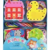 Buddy u0026 Barney Buddy And Barney Alphabet Lacing Card Set Hot