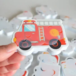 Buddy u0026 Barney Buddy And Barney Colour Changing Bath Stickers - Mucky Trucks Fashion