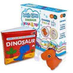 Buddy u0026 Barney Buddy And Barney Magic Colour Changing Bath Book & Toy - Dinosaur Sale