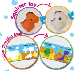 Buddy u0026 Barney Buddy And Barney Magic Colour Changing Bath Book & Toy - Dinosaur Sale