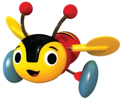 Buzzy Bee & Friends Wooden Pull Along Shop