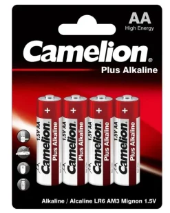 Toyworld NZ Camelion Plus Alkaline AA Battery 4 Pack Hot