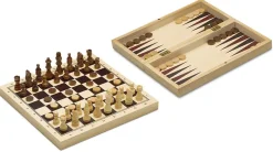 Cayro 3 In 1 Wooden Games Board Online