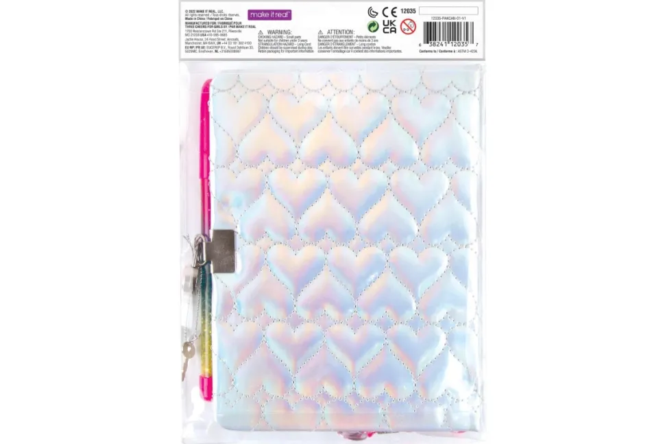 3C4G Quilted Locking Journal And Pen Cheap
