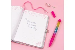 3C4G Quilted Locking Journal And Pen Cheap