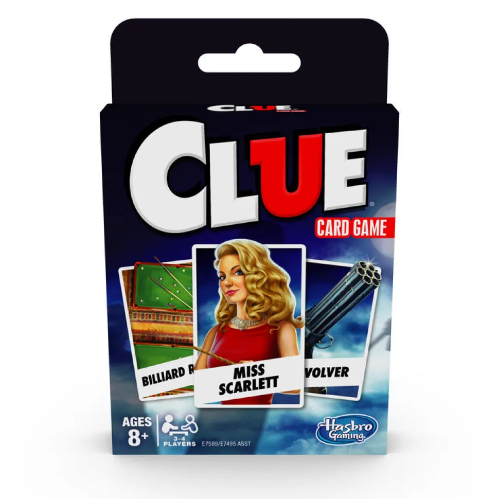 Hasbro Gaming Classic Card Game Clue Sale