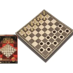 Toyworld NZ Classic Games - Chess & Checkers New