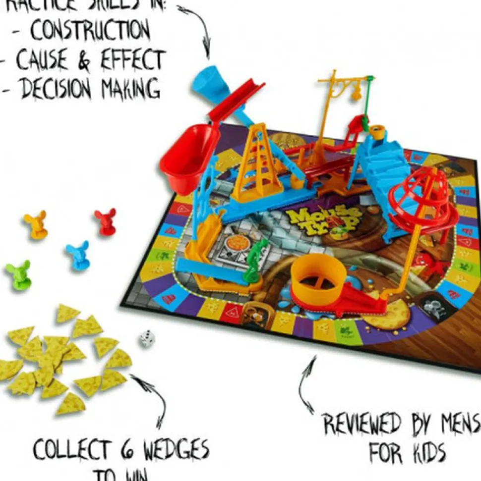 Hasbro Gaming Classic Mousetrap Board Game Store