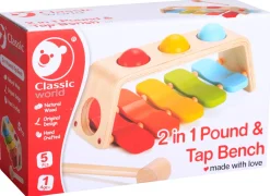 Classic World 2 In 1 Pound & Tap Bench Fashion