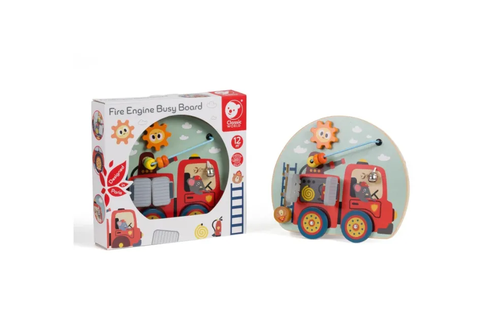 Classic World Fire Engine Busy Board Sale