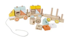 Classic World Pastel Colours Pull Train Online