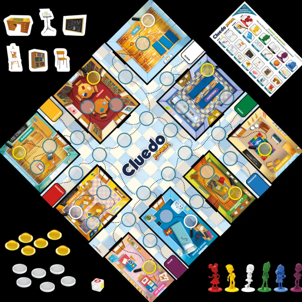Hasbro Gaming Cluedo Junior Fashion