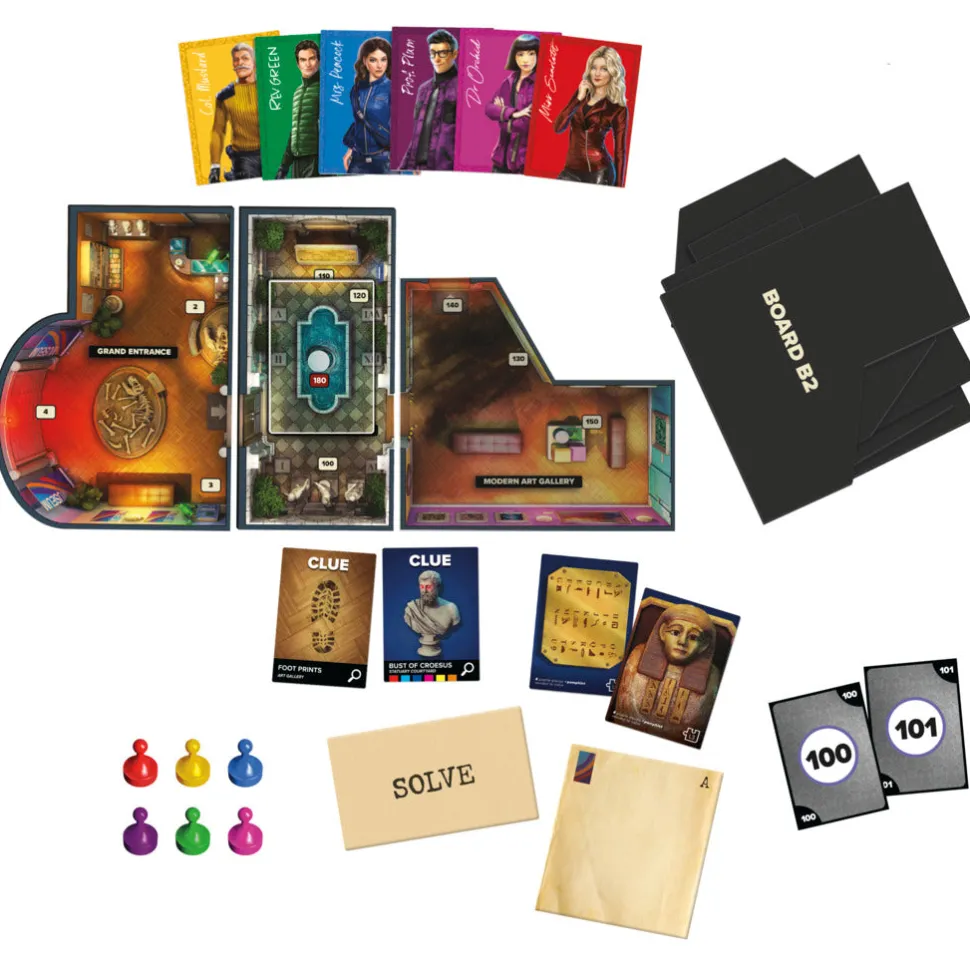 Hasbro Gaming Cluedo Robbery At The Museum An Escape & Solve Mystery Game Sale