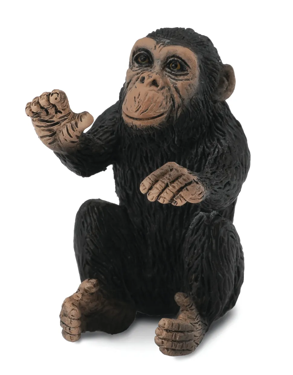 CollectA Chimpanzee Cub Hugging Figure (Green) Outlet