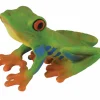 CollectA Red-Eyed Tree Frog Figure (Red) Shop