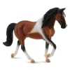CollectA Tennessee Walking Horse Stallion Bay Pinto (Grey) New