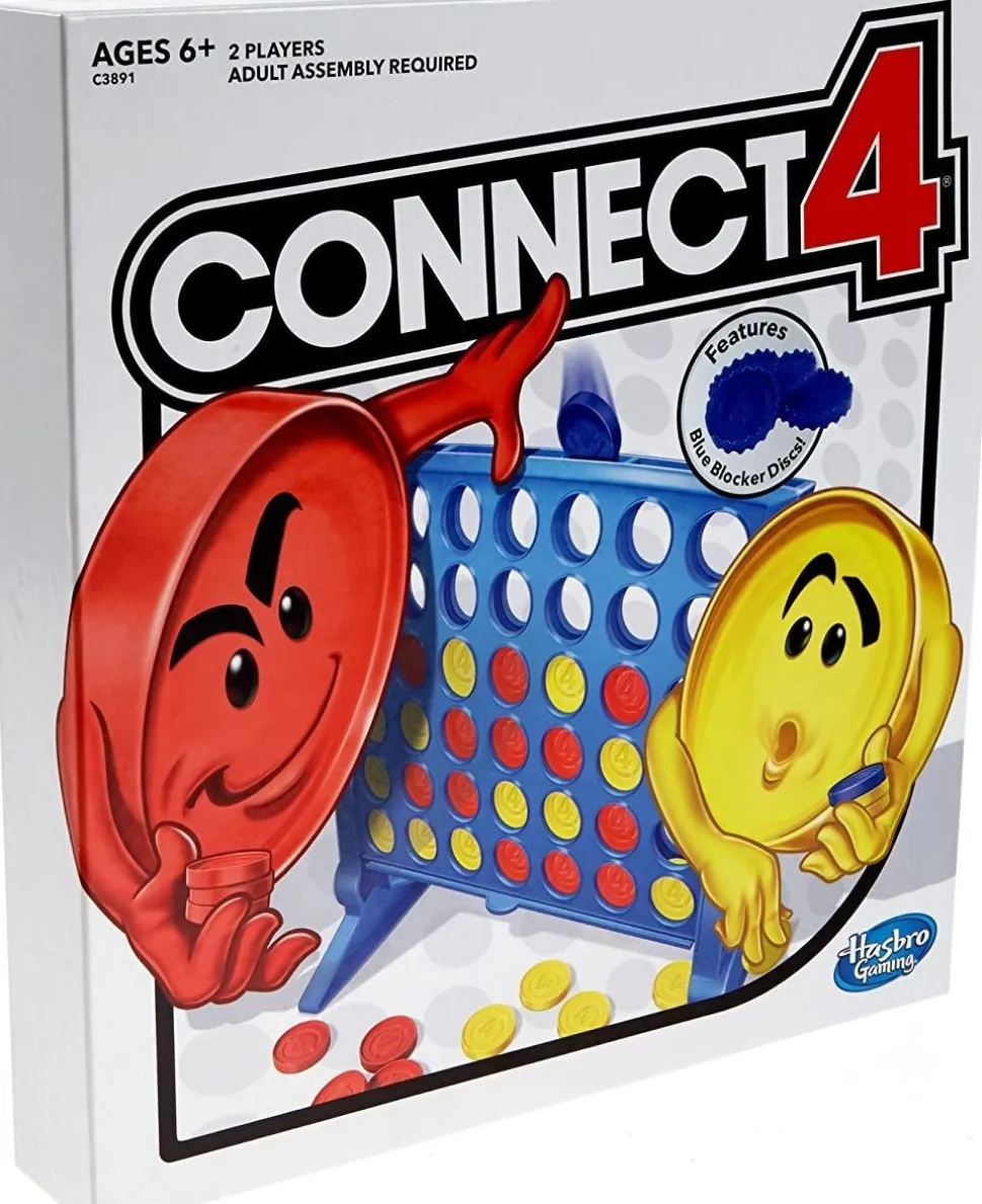 Hasbro Gaming Connect Four Grid Game Best Sale