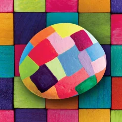 Hinkler Craft Maker Classic Neon Rock Art Kit Cheap