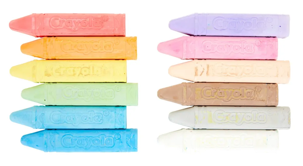 Crayola 12 Pack Sidewalk Chalk Boxed Cheap
