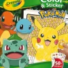 Crayola Color & Sticker Book Pokemon Discount