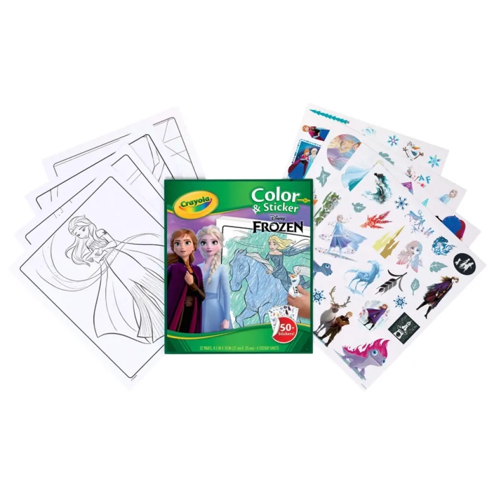 Crayola Color & Sticker Frozen Clearance
