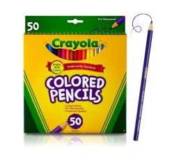 Crayola Colored Pencils 50 Pack Clearance