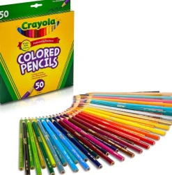 Crayola Colored Pencils 50 Pack Clearance