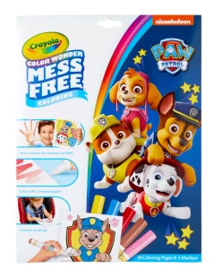 Crayola Colour Wonder Mess Free PAW Patrol Shop