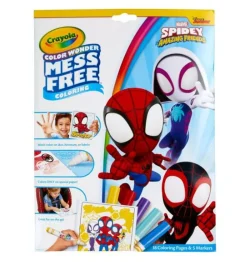 Crayola Colour Wonder Mess Free Colouring Marvel Spidey And His Amazing Friends Discount