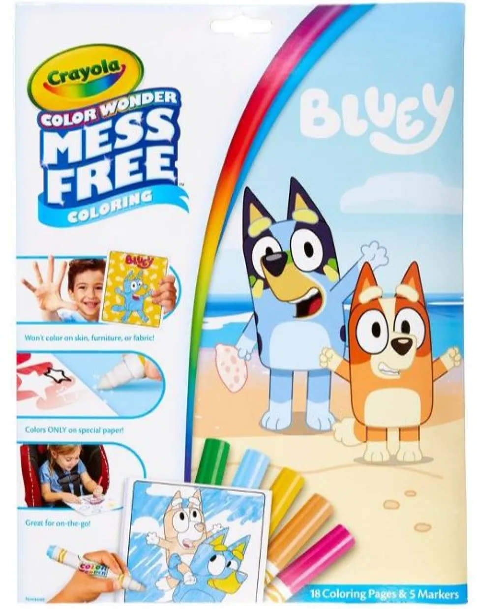 Crayola Colour Wonder Mess Free Colouring Bluey Cheap