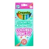 Crayola Colours Of Kindness Coloured Pencils 12 Pack Clearance