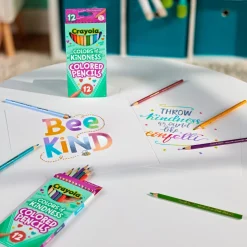 Crayola Colours Of Kindness Coloured Pencils 12 Pack Clearance