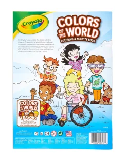 Crayola Colours Of The World Colouring & Activity Book Hot