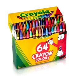 Crayola Crayons With Sharpener 64 Pack Discount