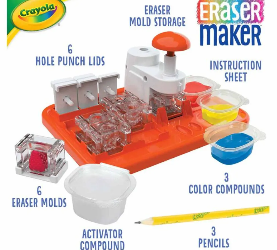 Crayola Diy Series Eraser Maker Clearance