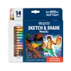 Crayola Doodle & Draw Sketch & Shade Pencil 14 Pack Online