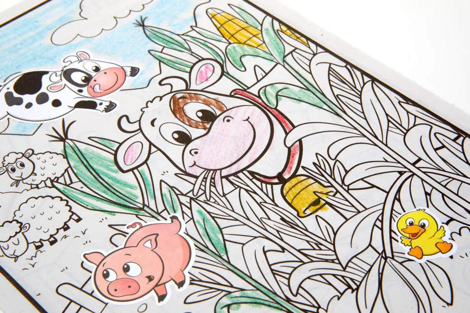 Crayola Nursery Rhymes Colouring Book 96 Pages Hot