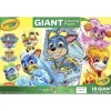 Crayola PAW Patrol Mighty Pups Charged Up Giant Colouring Pages Clearance