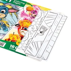 Crayola PAW Patrol Mighty Pups Charged Up Giant Colouring Pages Clearance