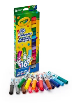 Crayola Pipsqueaks 16 Pack Washable Markers Clearance
