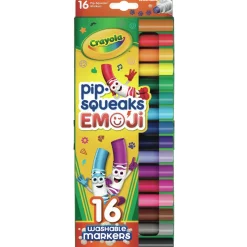 Crayola Pipsqueaks Emoji Markers 16 Pack Store