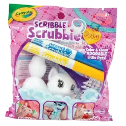 Crayola Scribble Scrubbie Pets Single Pack Assorted Styles Cheap