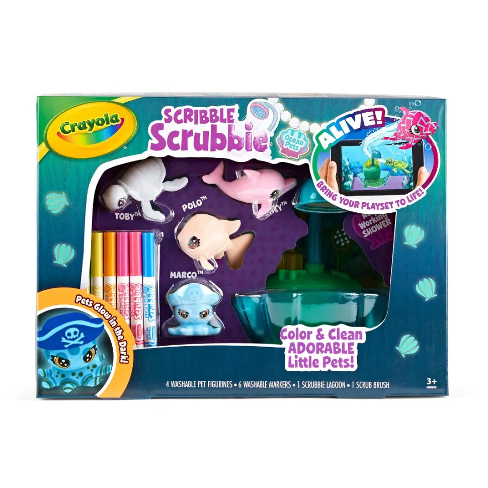 Crayola Scribble Scrubbies Glow Lagoon Cheap