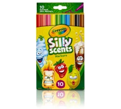 Crayola Silly Scents Slim Markers 10 Pack Discount