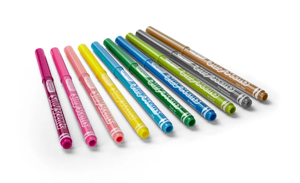 Crayola Silly Scents Slim Markers 10 Pack Discount