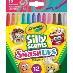 Crayola Silly Scents Smash Ups Mini Twistables Crayons 12 Pack Flash Sale