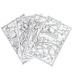 Crayola Uni-Creatures Giant Colouring Pages Online