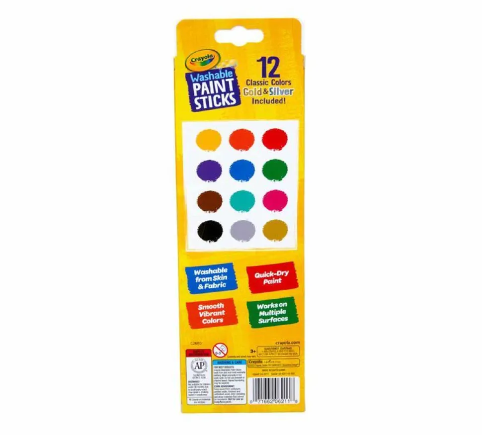 Crayola Washable Paint Sticks 12 Pack Cheap