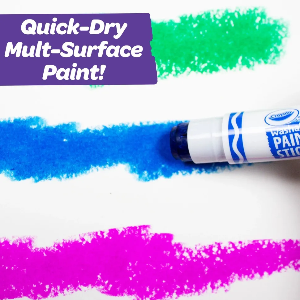 Crayola Washable Paint Sticks 6 Pack Online
